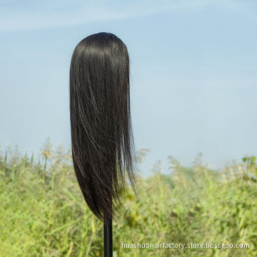 Wholesale Natural Color Cuticle Aligned Unprocessed Brazilian Virgin Remy Human Hair Lace Front Wigs